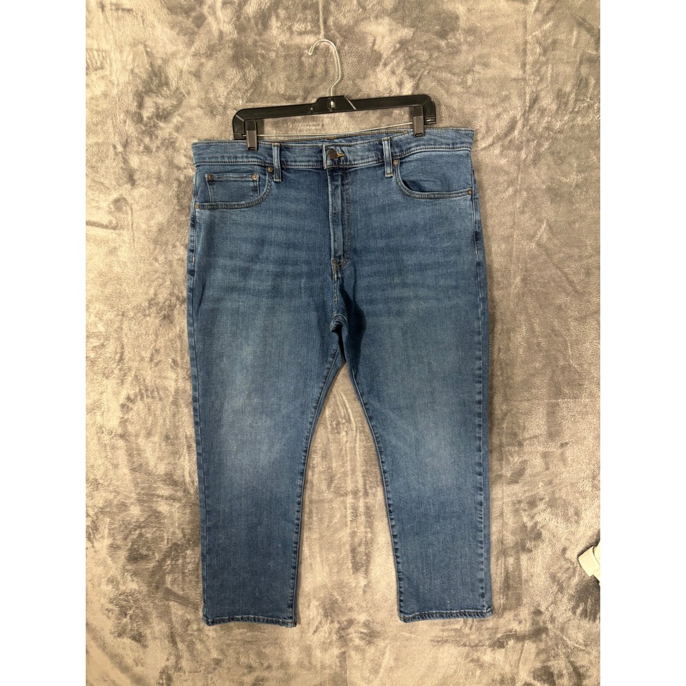 Lucky Brand 410 Athletic Fit Jeans Mens 40x28 Blue Medium Wash Denim